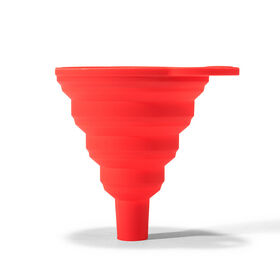 Silicone Collapsible Funnel Set for Liquids, Powders, Kitchen and More Uses