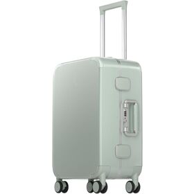 Zipperless Carry On Luggage Airline Approved with Aluminum Frame, Cute Hardside Suitcase with Spinner Wheels, Rolling Travel case.