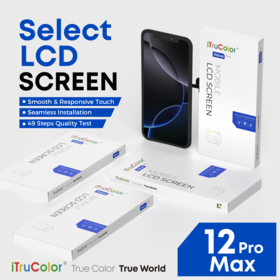 شراء بالجملة شاشة LCD لهاتف iPhone 12 Pro Max - سطوع فائق ووظيفة اللمس المتعدد