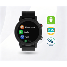 4G SOS Alarm Persönlicher GPS Tracker L23 Uhr mit Android 9.0 System Unterstützung API, Server, APP Integration für Senioren