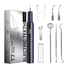 Kit de Limpieza Dental Inteligente de Alta Calidad para Uso Doméstico - Dispositivo de Belleza para Eliminación de Manchas y Sarro