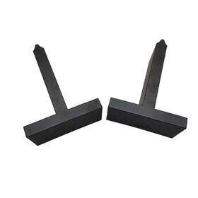 Inti Ferit Ni-Zn 21*13*6.35mm Bentuk EE40 Kustomisasi Inti Magnet Lunak