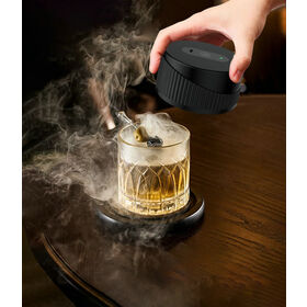 Electric Cocktail with 6 Wood Chips Rechargeable Drink Infuser