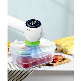 Handheld Electric Vacuum Sealer Kit for Jars Bags and Food Storage