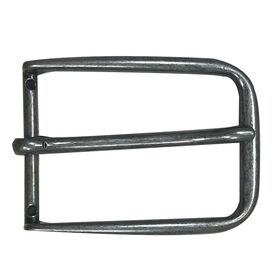 Prix usine Pas Cher Prix Zinc étain boucle antique argent boucle à pointe unique