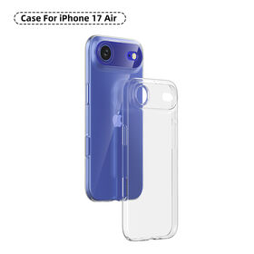 2025 New Durable Soft TPU Gel Case for Phone 17 Air with Anti-Yellowing Tech and Precise Cutouts