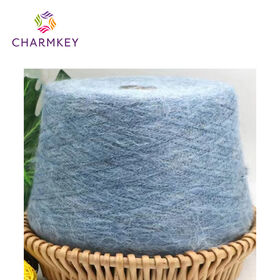 New Explosive Style 1/7NM Cherry Blossom Alpaca Thick Needle Yarn Alpaca Mahai Fancy Yarn blended yarn