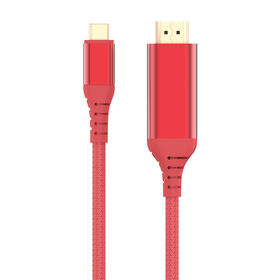 كابل USB C إلى HDMI 4K/8K بمعدل 60 هرتز من المصنع، 1 متر، 2 متر، OEM مرحب به