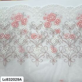 Lace edge pet fabric is durable, soft and does not fade
