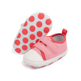 Baskets en toile colorées personnalisables pour bébé, chaussures à semelle souple pour tout-petits, chaussures pour nourrissons