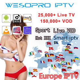 Teste Gratuito Servidor IPTV Trex 8K, Painel de Revendedor Código Xtream IPTV, Link M3u, Subscrição IPTV 4K, Canais de Esportes XXX para a Suíça