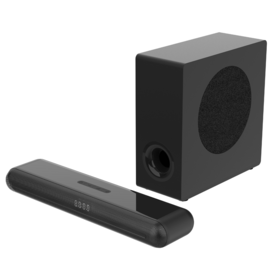 Nouveau 2.1CH mince 80W Soundbar avec le haut-parleur de câble de Subwoofer pour des activités en plein air