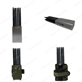 12-Kanal Handheld 2G, 3G, 4G, 5G Mobil WLAN, Bluetooth und GPS Signal Störsender für Handy Signalblocker