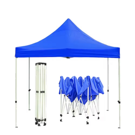 Tente Publicitaire Personnalisée 10X10 en Acier, Tente Pliante pour Salon Professionnel et Événement en Extérieur
