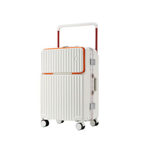 Nouvelle Valise à Cadre en Aluminium - Valise Trolley Large Haut de Gamme pour Hommes et Femmes, Valise de Voyage Élégante et Incassable avec Serrure