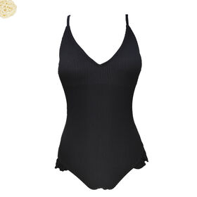 Women's Sexy One Piece Bathing Suit for Summer Vacation Custom V Neck Monokinis Plus Size High Waist Swimwear Beachwear