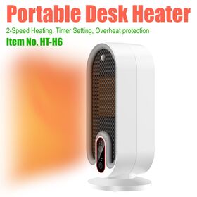 Portable Fan Heater with timer setting, overheating protection