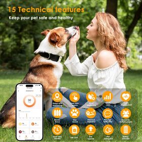 2025 Newest Design 4G GPS Pet tracker Real-time Positioning Fence Pet Activity, Sleep, Steps, Calories. Dog Cat Health for Pets