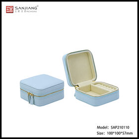 Schmuckschatulle mit individuellem Logo im neuen Stil 2025, Schmuckverpackung, Halskettenbox, Ringbox, Ohrringbox