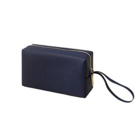 Große Aufbewahrungstasche, tragbare Reise-Kosmetiktasche für Hautpflege & Toilettenartikel, wasserdichte multifunktionale PU-Handtasche für Damen