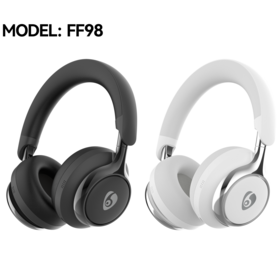 Écouteurs stéréo sans fil True ANC à succès BT 5.4 avec suppression active du bruit, casque de jeu supra-auriculaire