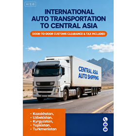 Transporte internacional por carretera a Asia Central con DDP Ucrania