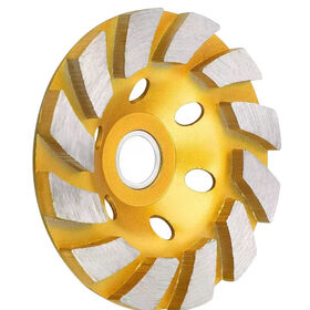 Cyclone Diamond Cup Wheel T Segment Double Wheel