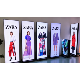 LED poster screen portable wifi 4G