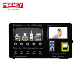 24h Self Service Perfume Sprayer Dispenser Vending Machine Wall Mounted Automatic Perfume Spray Vending Machine for Sale