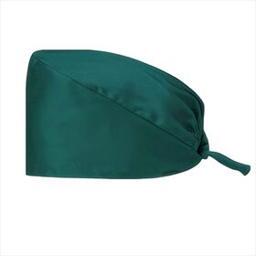 Cotton Surgical Caps with Sweatband and Adjustable Straps