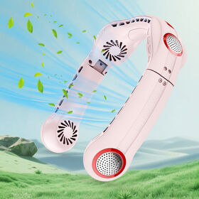 Mini Handheld Fan with USB Charging - Rechargeable 3 Speeds Quiet Fan, Portable for Running and walking