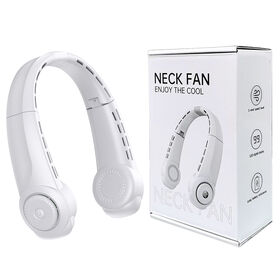 Foldable portable neck hanging fan neck hanging fan 4000mAh factory customized design Portable outdoor running exercise