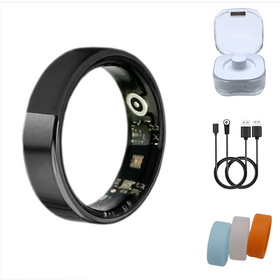 Smart Ring im Großhandel mit intelligenter Fotoaufnahme, Video-Swiping, Musikwiedergabe, Schlafmusik, Stress Smart Ring für Telefon