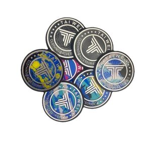 Étiquettes dôme en PVC personnalisées, patchs en silicone et emblèmes 3D à boucles et crochets pour chaussures, chapeaux et sacs