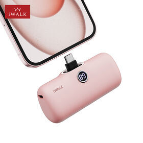 باور بانك صغير على شكل كبسولة مع قابس PD 20W شحن سريع - حزمة بطارية محمولة للجمعة السوداء، عيد الميلاد، عيد جميع القديسين، عيد الميلاد