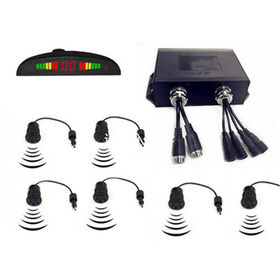 China Manufacturer LED Display Parking Sensor with 4 - Sensor Buzzer Alarm for Truck/Lorry/Van