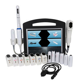 Machine 4D Hifu Vmax 3-en-1 Hifu 4D 12 Lignes 4D Smas Hifu pour Lifting du Visage et du Corps, Machine de Resserrement de la Peau par Technologie Ultrasonore