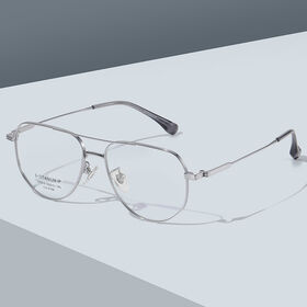 Montura de Gafas de Aviador de Moda 2026, Gafas para Juegos de Ordenador, Gafas Económicas con Bloqueo de Luz Azul