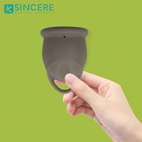 Wholesale Best Quality 100% Medical Grade Soft Reusable Silicone Menstrual Cup Top OEM Product
