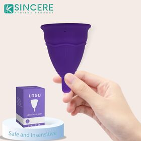 Hot Sell Soft Period Cup Women Vaginal Care Medical Silicone Menstruation Cup