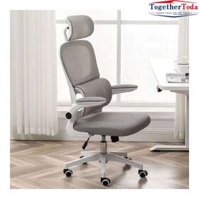 Ergonomic Modern Adjustable Steel Business Style Home Furniture High Back Computer Office Chair for Living Study Room