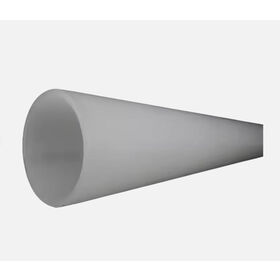 Factory Direct Corrosion Resisting PVDF Plastic Pipes DN125mm DN140mm DN160mm DN180mm DN200mm Polyvinylidene Fluoride Tube