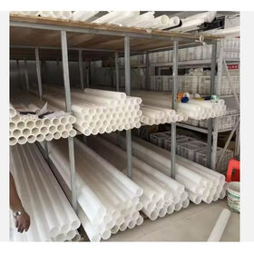 High Performance Plastic PVDF Pipe DN16-DN630mm Corrosion-resistant Strong Acid Resistant Polyvinylidene Fluoride Tubing