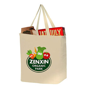 Customized printing shopping bag canvas cotton shopping tote bag