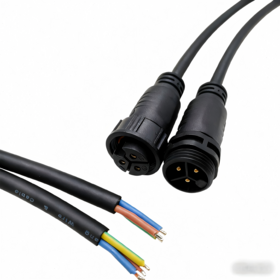 Custom M16 Waterproof Connector 2 3 4 5 6 Pin IP65 IP67 IP68 Male Female Plug LED Connector