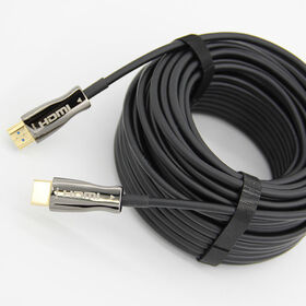 Câble HDMI AOC 8K Ultra HD v 2.1 avec connecteur plaqué or, supporte 8K 60Hz 4K 144Hz HDR CEC Ethernet HDCP