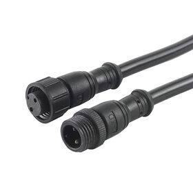 Maßgeschneidertes Verlängerungskabel mit mehreren Steckdosen - Wasserdichter Stromverteiler mit 6 gleichmäßig verteilten Steckdosen, Sicherheitsabdeckung, 16AWG/3C