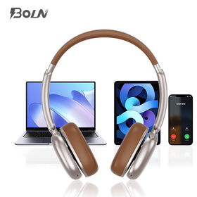 BOLN H30 Wireless Hi-Fi Stereo Headset Open-Ear ANC ENC Active Noise Cancelling Earphones for Gaming & Sports Headphones