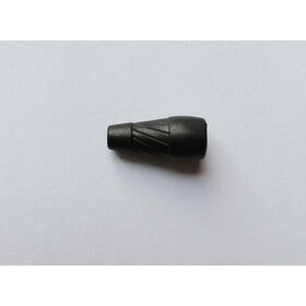 Rubber connector for glass