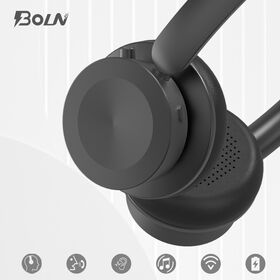 BOLN H20 Trend Stereo Mobile Headphones HiFi Gaming Headset ANC Enc Over-Ear On-Ear Wireless Digital Display Battery JL